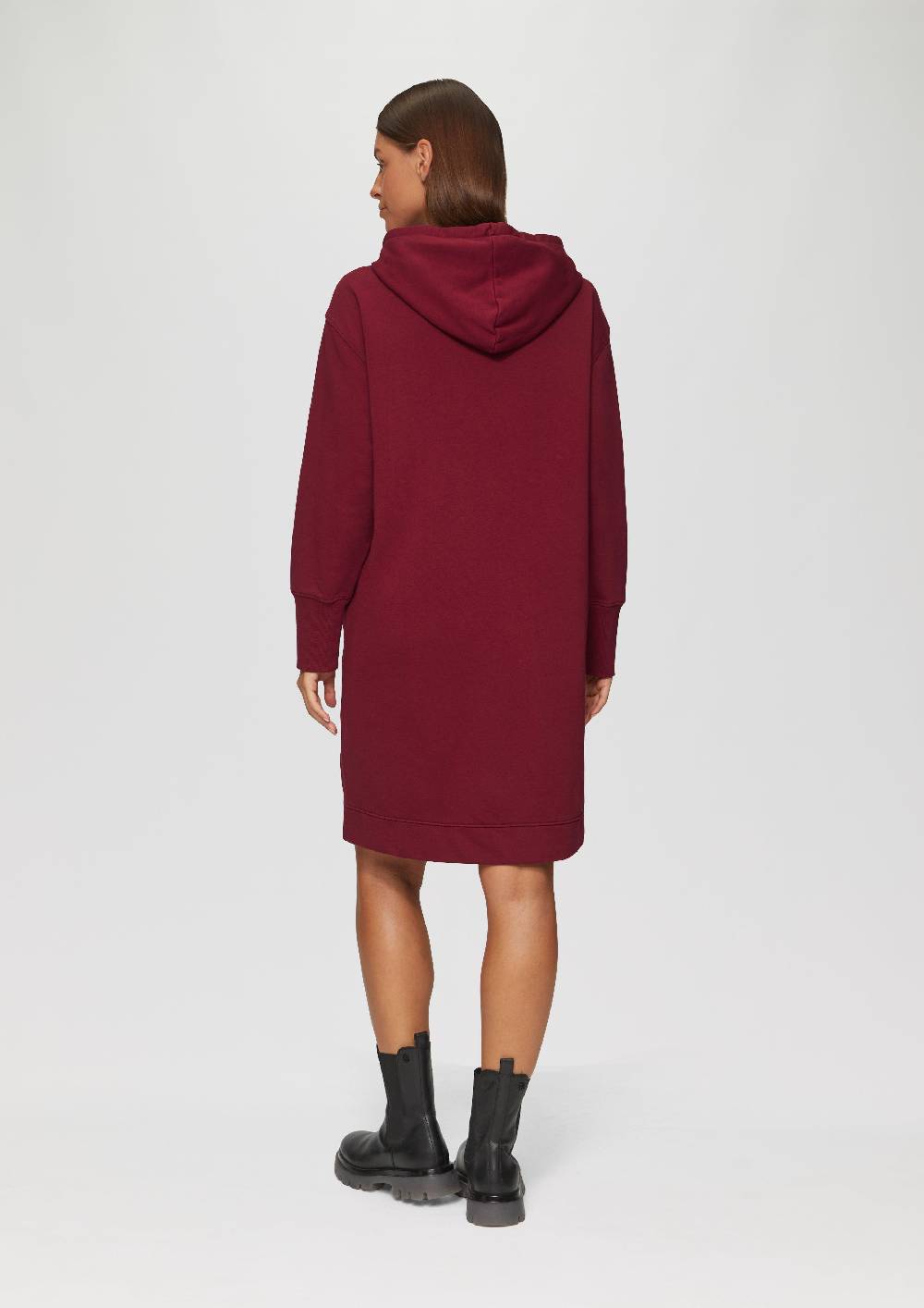 S.Oliver Sweatkleid mit Eingrifftaschen und vorgesetzter Seitennaht Begrenzte Freigabe