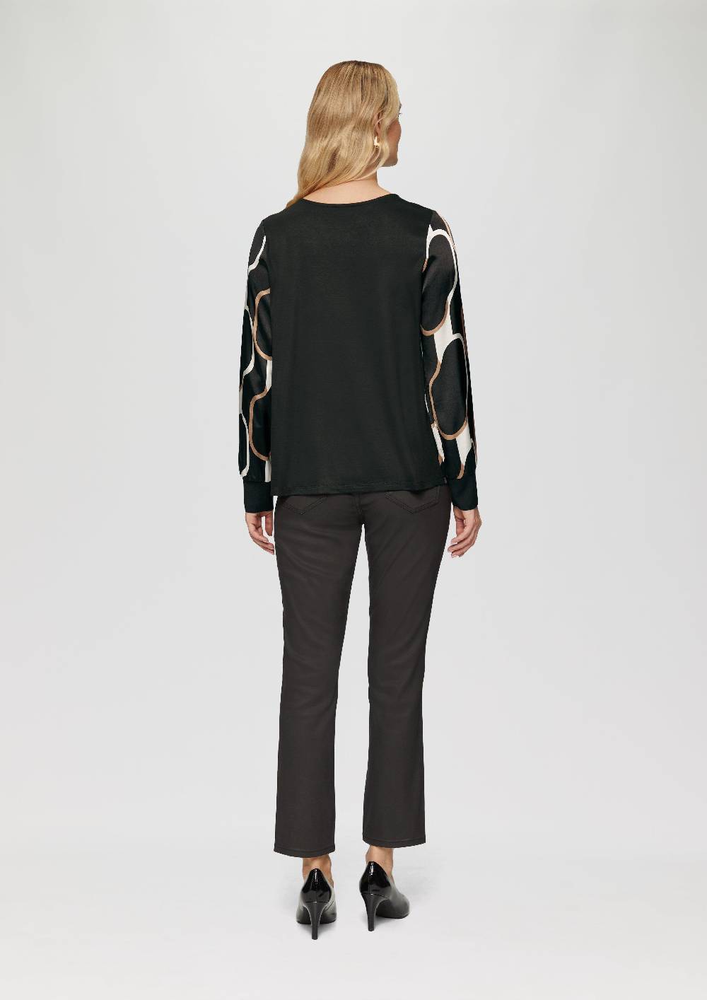 S.Oliver Shirt im Fabricmix mit Raff-Details Letzte 3 Tage