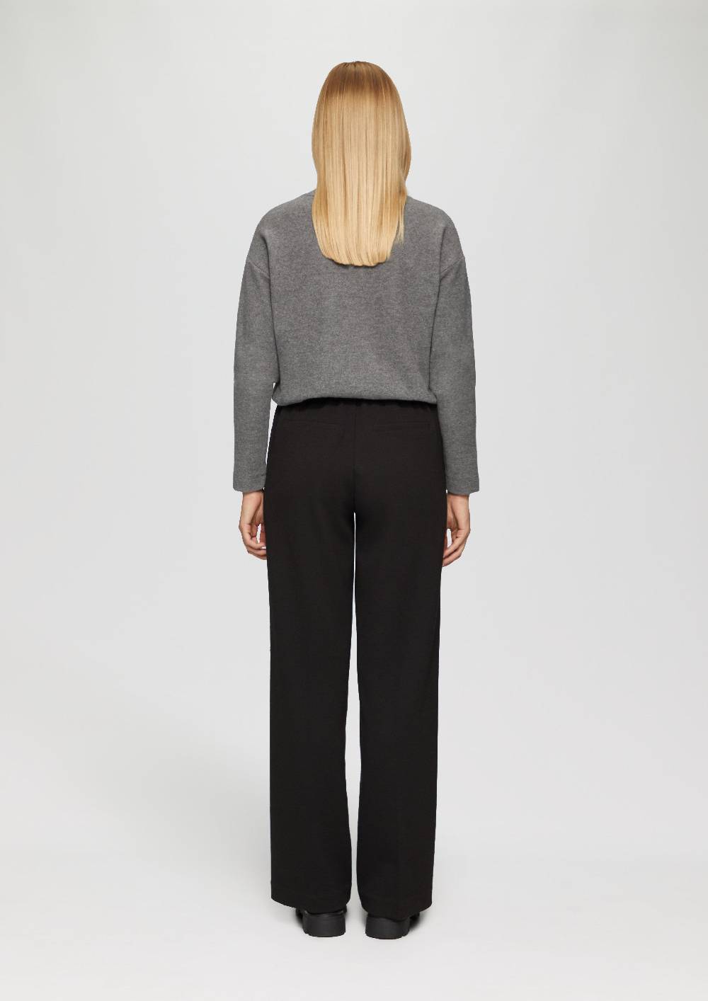 S.Oliver Weiches Sweatshirt mit gebrushter Oberfläche Neueste Stile