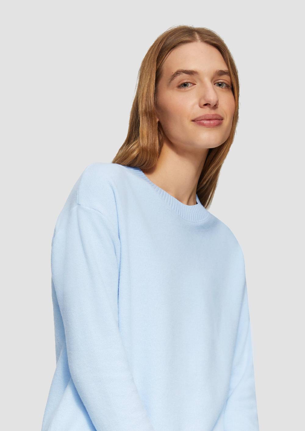 S.Oliver Weiches Sweatshirt mit gebrushter Oberfläche Letzte 2 Tage