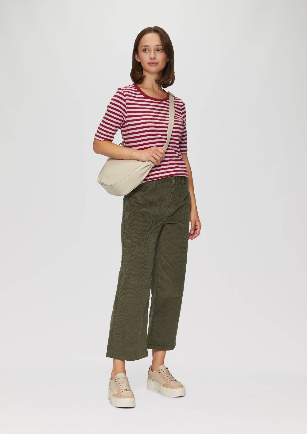 S.Oliver Elastische Culotte aus Cord Fabrikladen