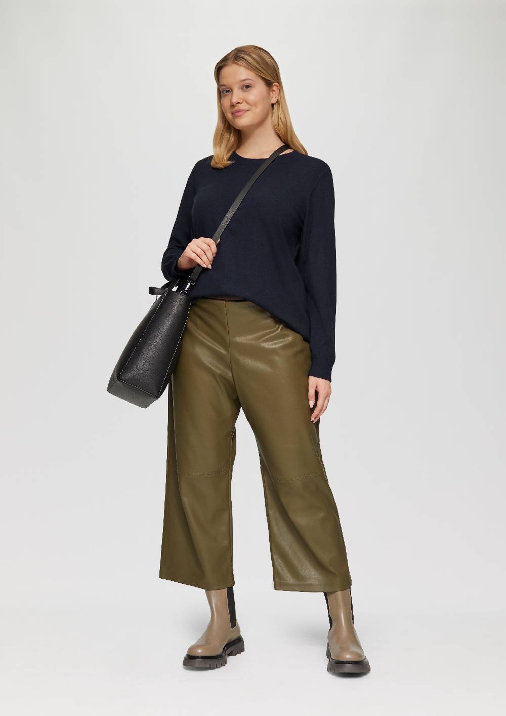 S.Oliver Strickpullover mit Rundhalsausschnitt 2025