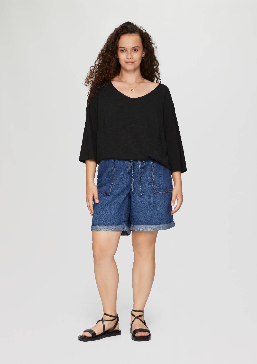 S.Oliver Shirt im Fabricmix und Loose Fit Online