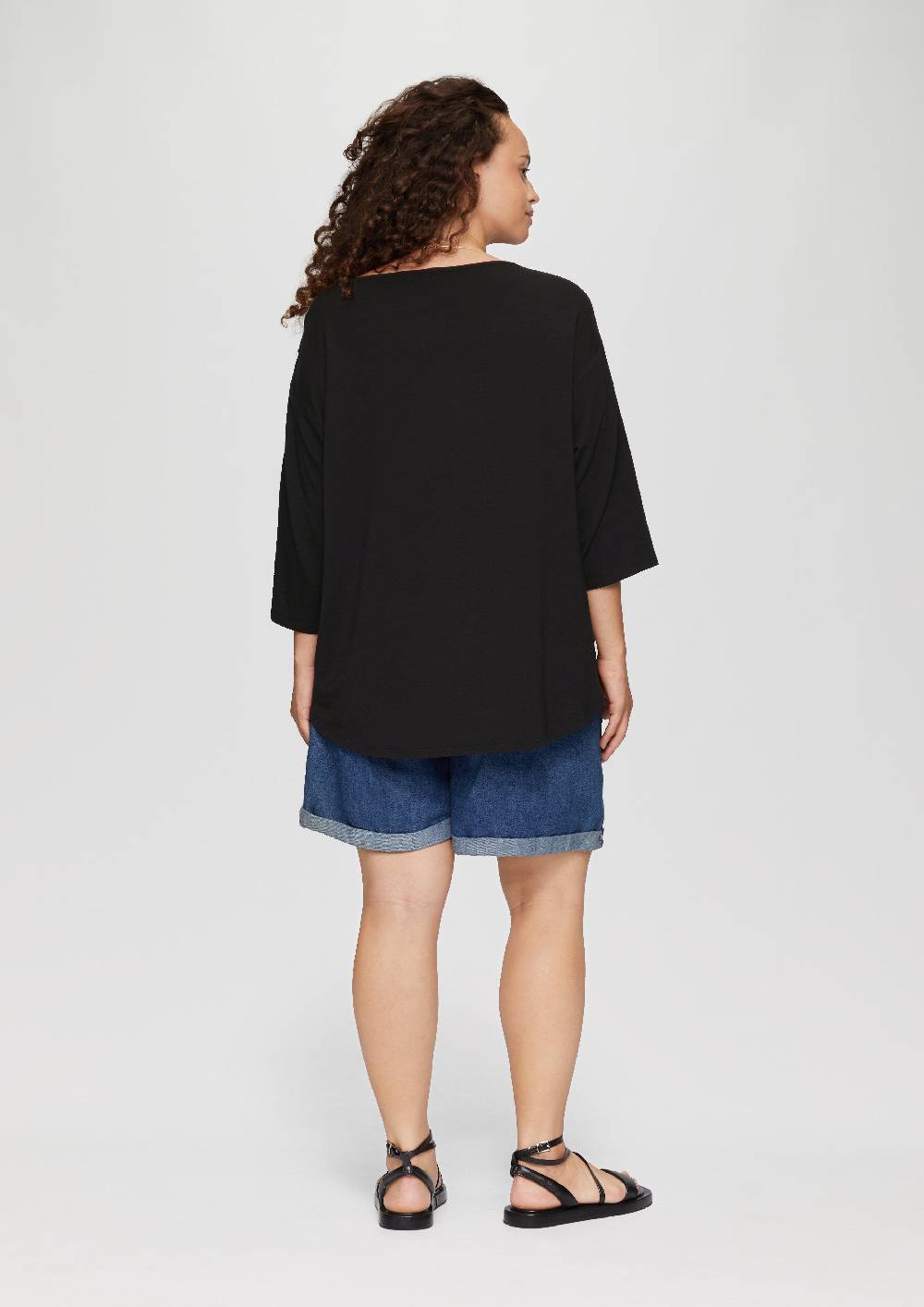 S.Oliver Shirt im Fabricmix und Loose Fit Online