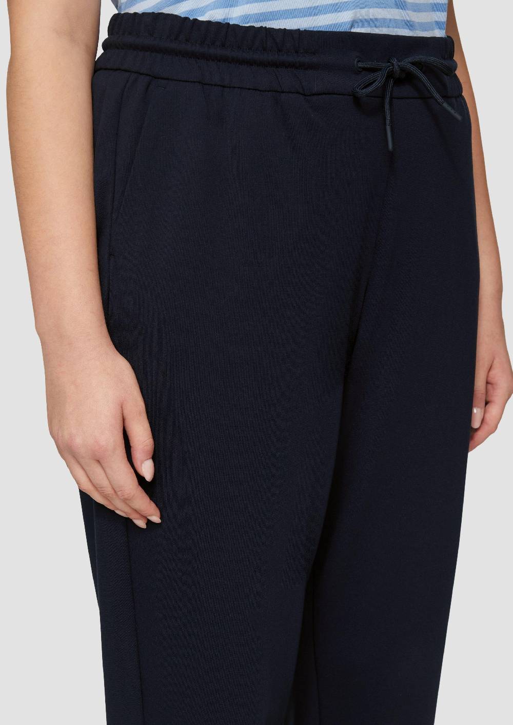 S.Oliver Interlock-Jogg Pants mit Gummizug Auslauf