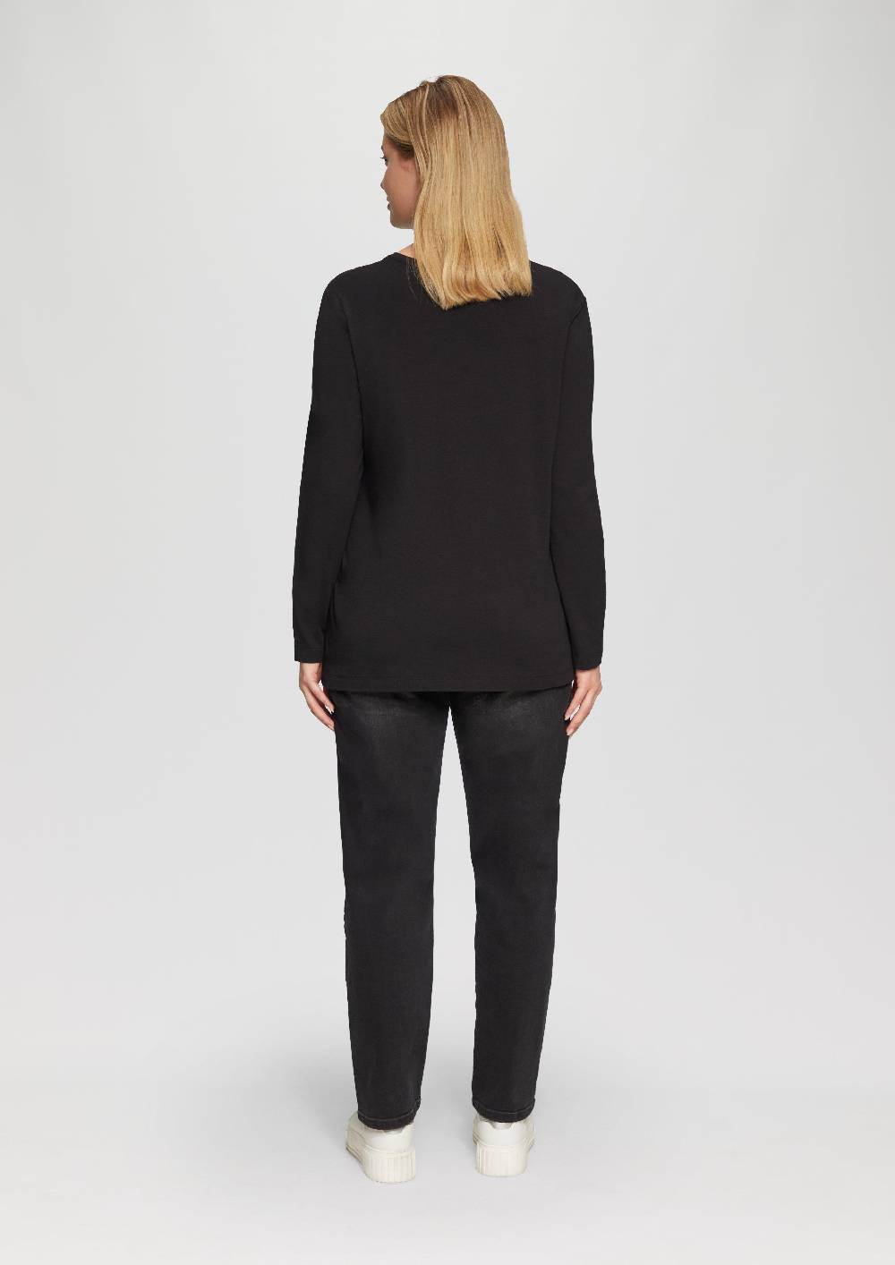S.Oliver Longsleeve aus Baumwollstretch Versandkostenfrei
