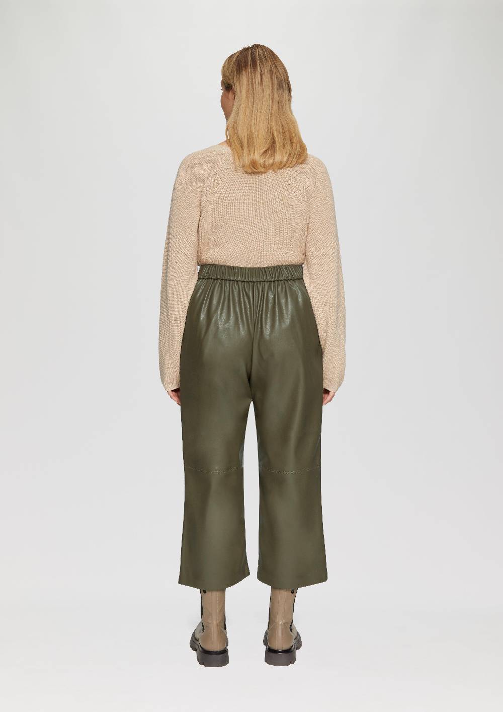 S.Oliver Culotte aus Lederimitat mit Nahtdetails Muttertagsangebot