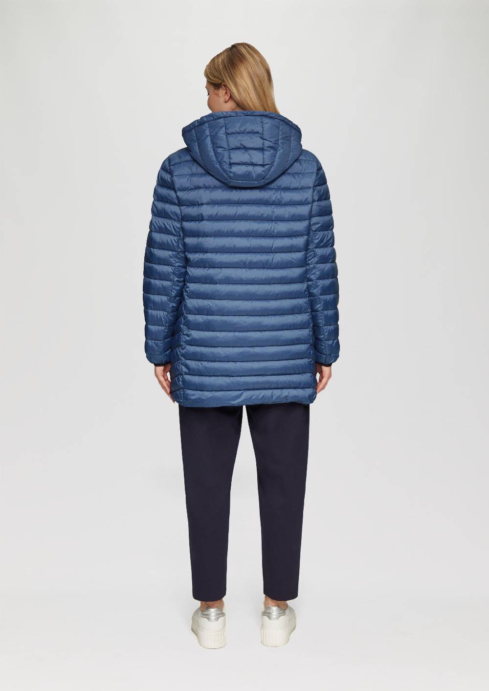 S.Oliver Steppjacke mit Logo-Kapuze Jubiläumsangebot