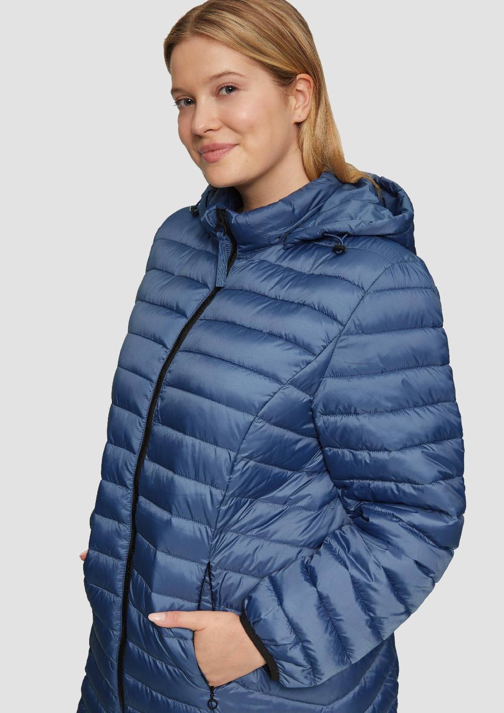 S.Oliver Steppjacke mit Logo-Kapuze Jubiläumsangebot