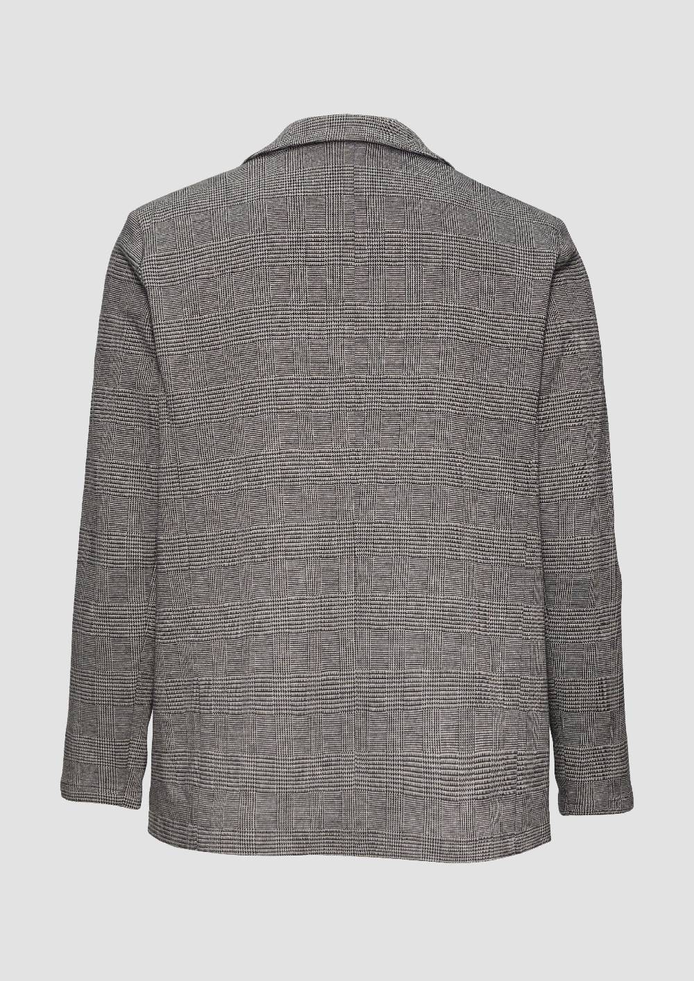 S.Oliver Gemusterter Blazer aus Interlock-Jersey Zeitlich begrenztes Angebot