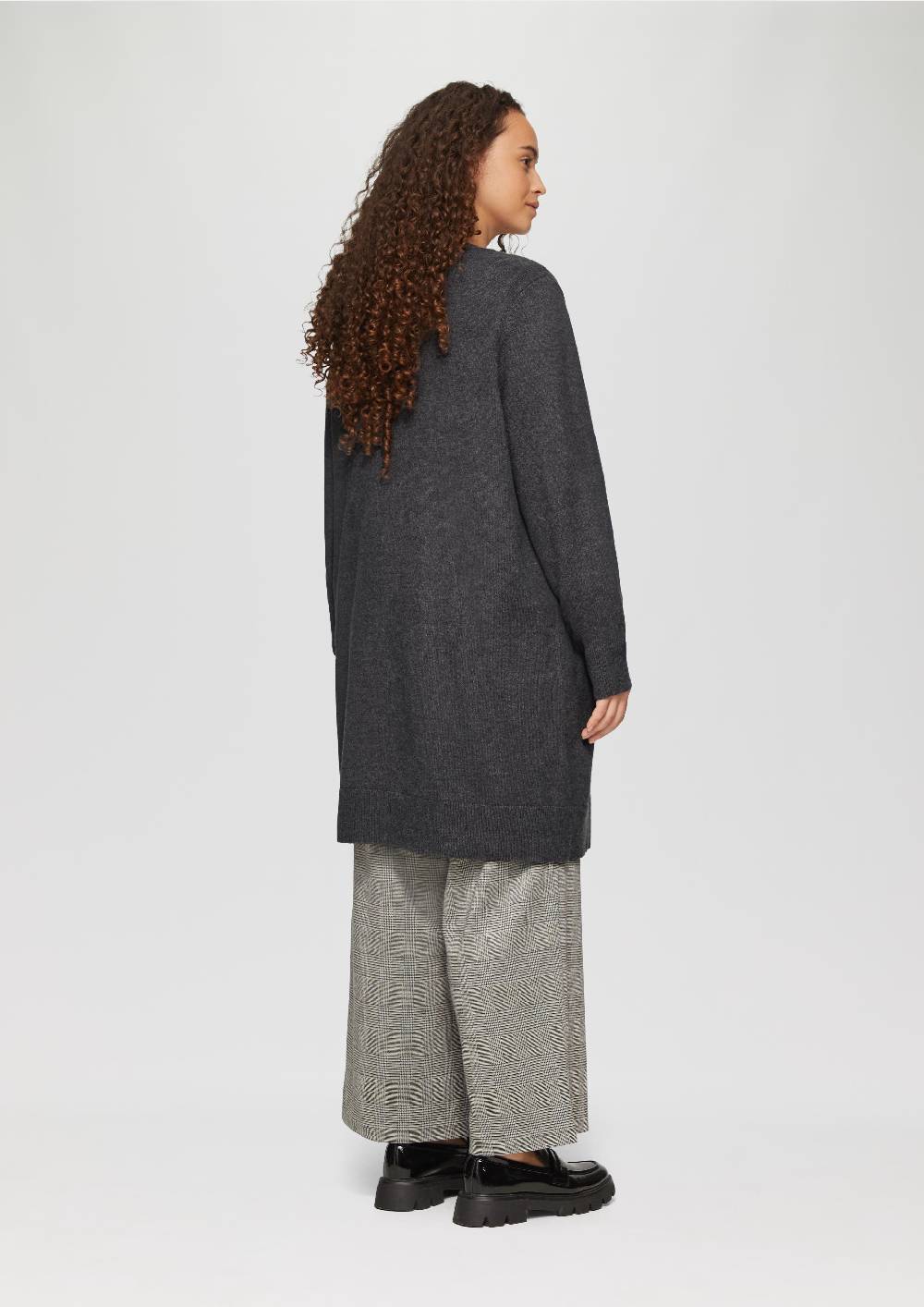 S.Oliver Lange Strickjacke aus Viskosemix Große Rabatte