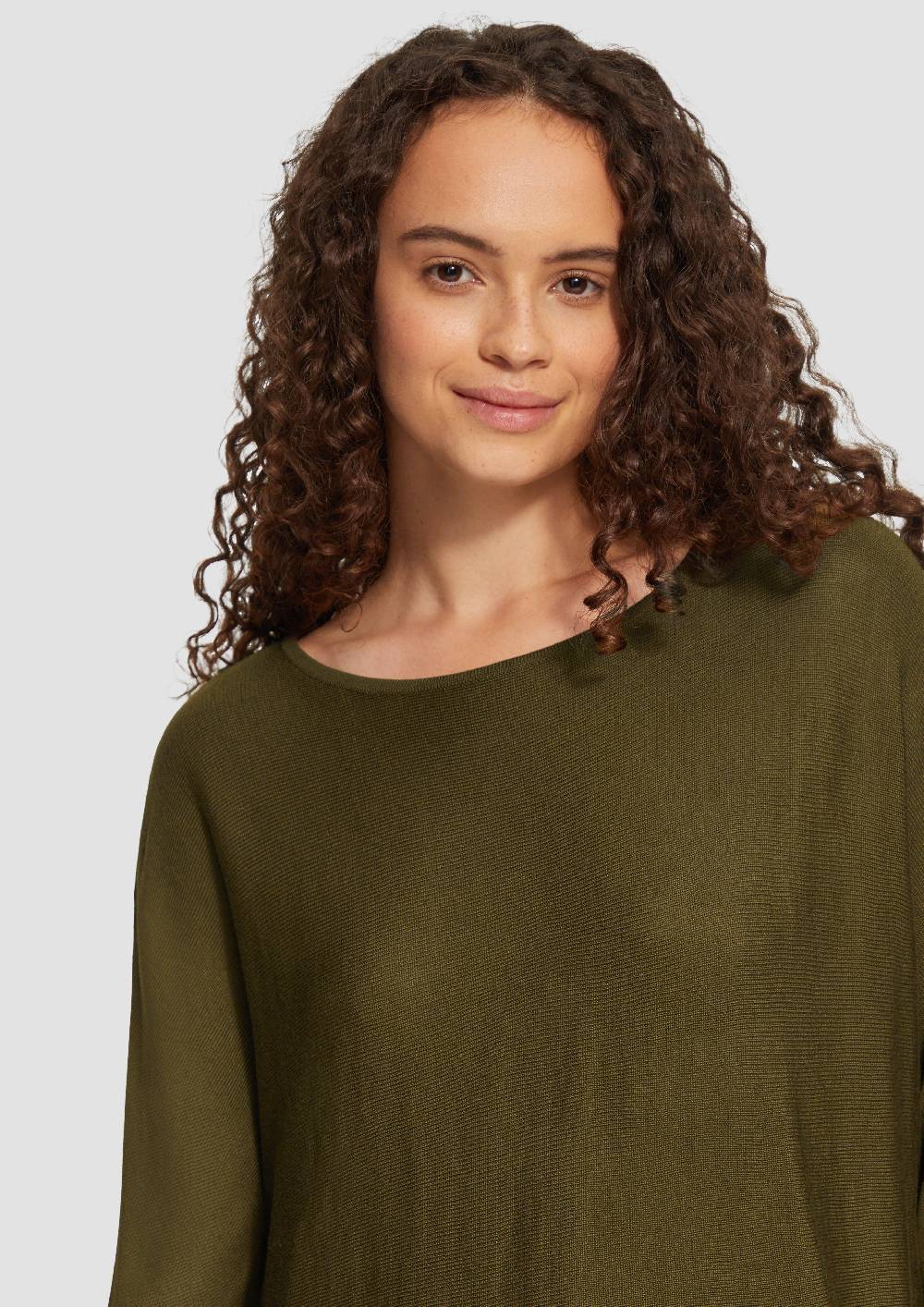 S.Oliver Strickpullover mit Fledermausarm Super Sparpreis