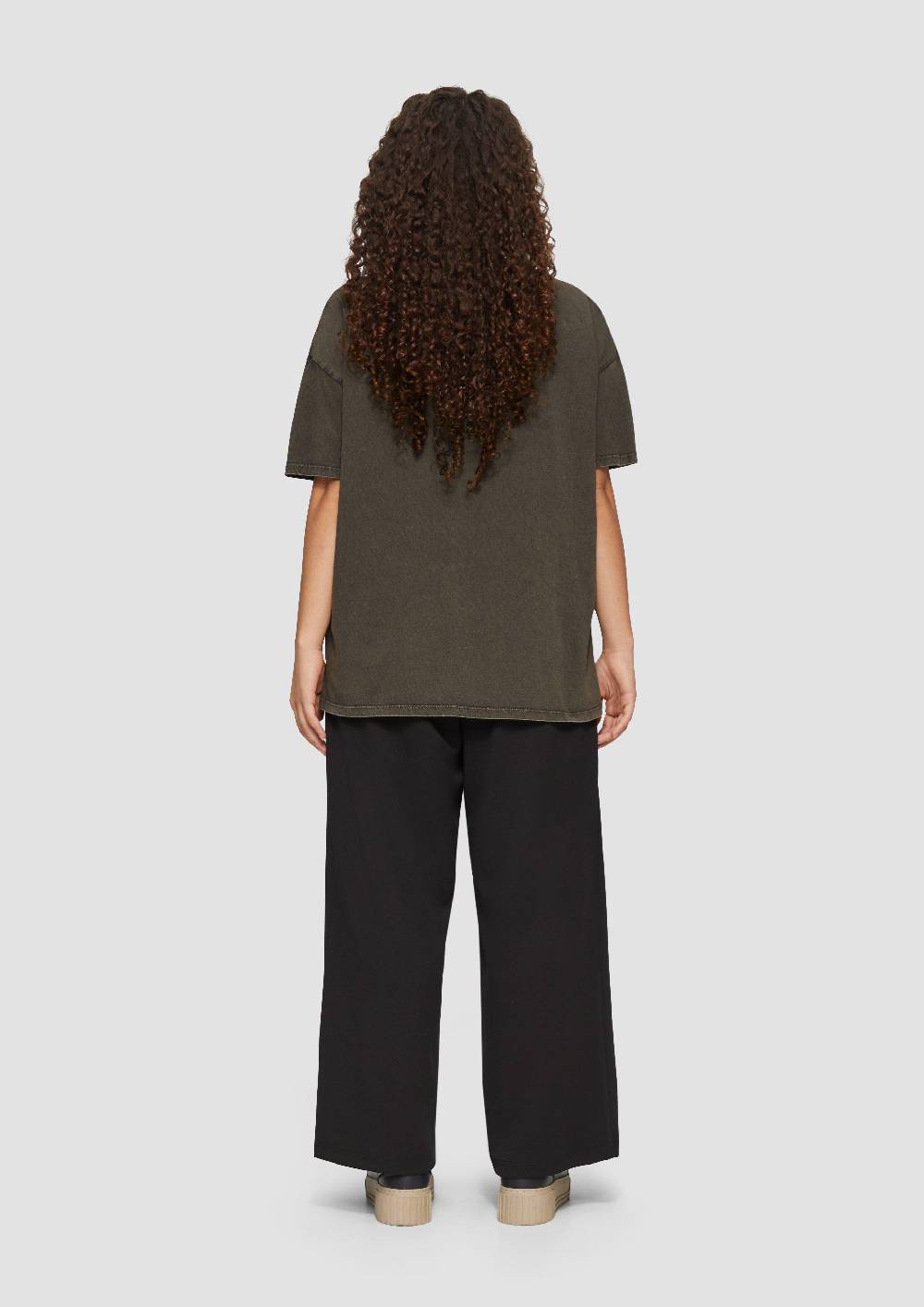 S.Oliver Oversized Print-Shirt im Used-Look Bis zu 50% Rabatt