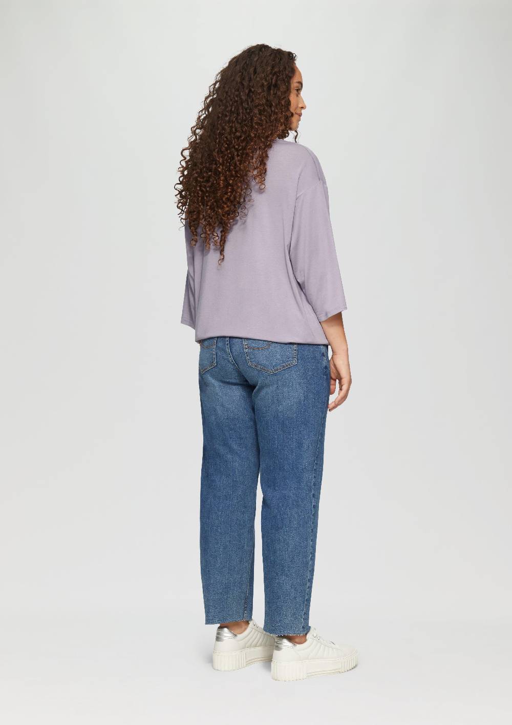 S.Oliver Shirt im Fabricmix und Loose Fit 50% Rabatt mit kostenlosem Versand