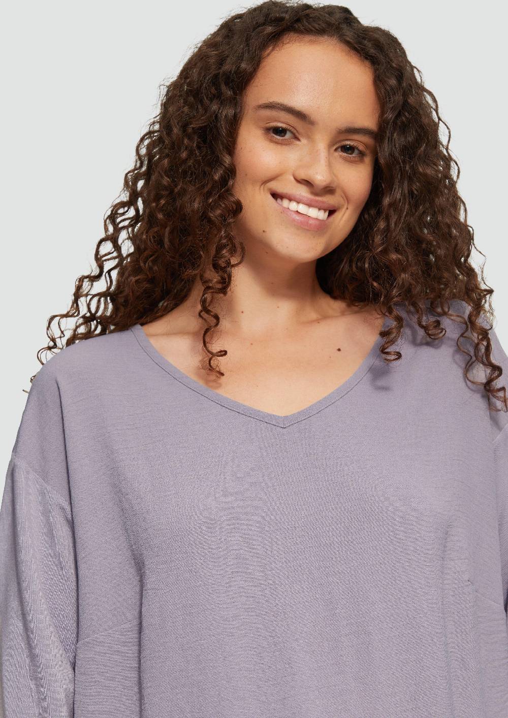 S.Oliver Shirt im Fabricmix und Loose Fit 50% Rabatt mit kostenlosem Versand