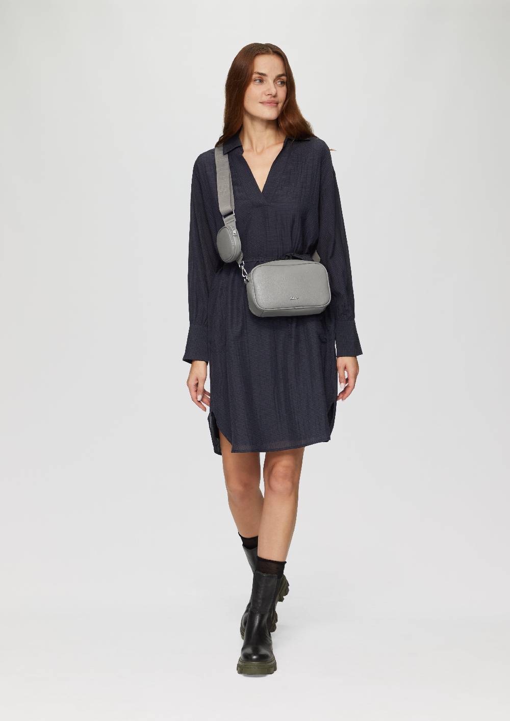 S.Oliver Camera-Bag aus Lederimitat Schlussverkauf