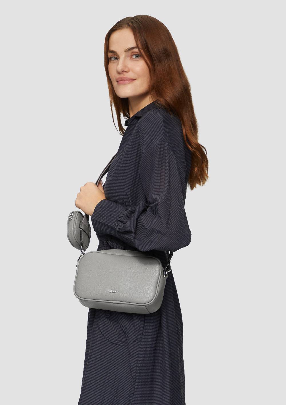 S.Oliver Camera-Bag aus Lederimitat Schlussverkauf