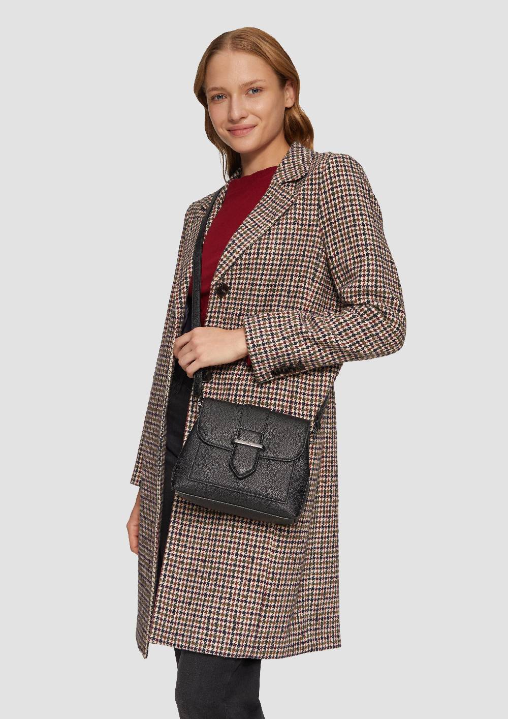 S.Oliver Schultertasche in Leder-Optik Fabrikverkauf