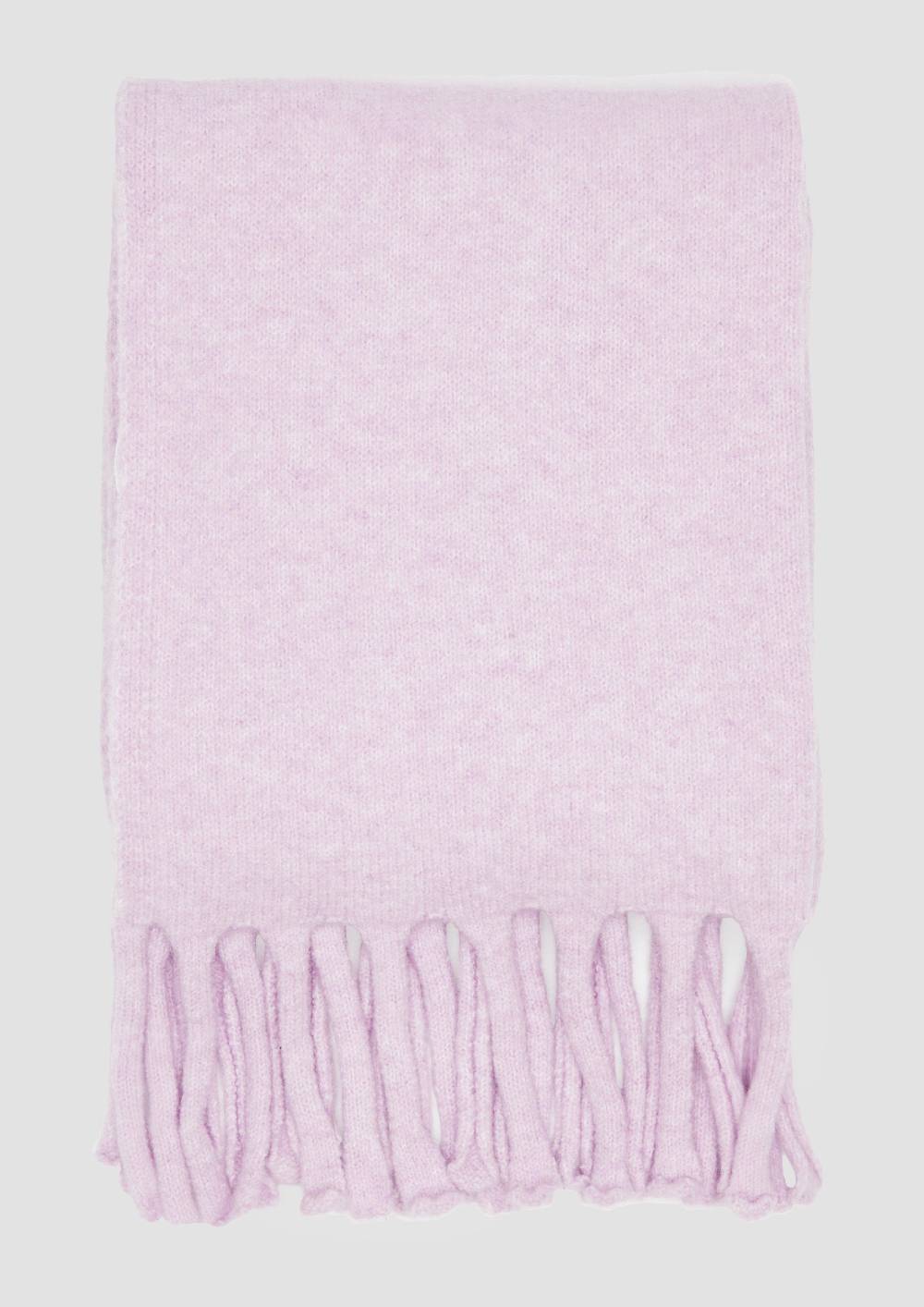 S.Oliver Gestrickter Schal mit Fransen Kostenloser Versand