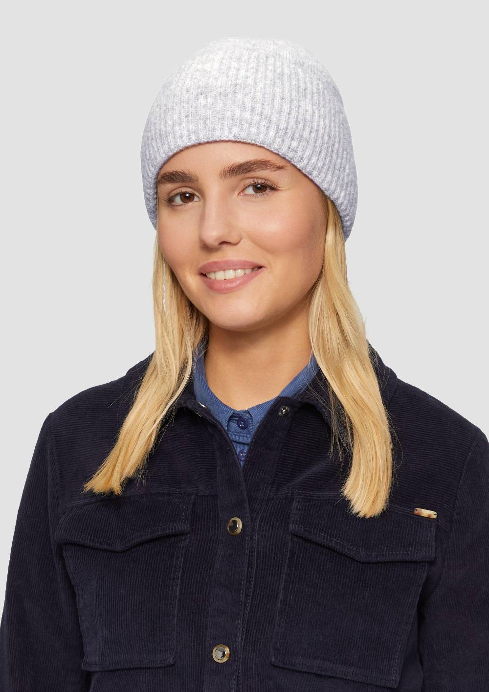 S.Oliver Beanie aus Rippstrick Limitierter Zeitrabatt
