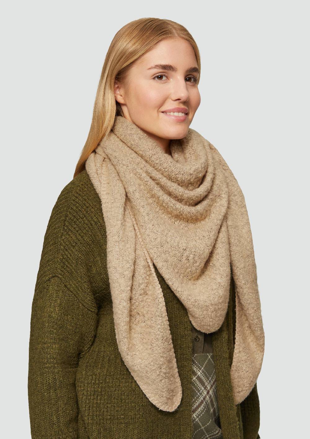 S.Oliver Schal aus Baumwollmix Flash Sale