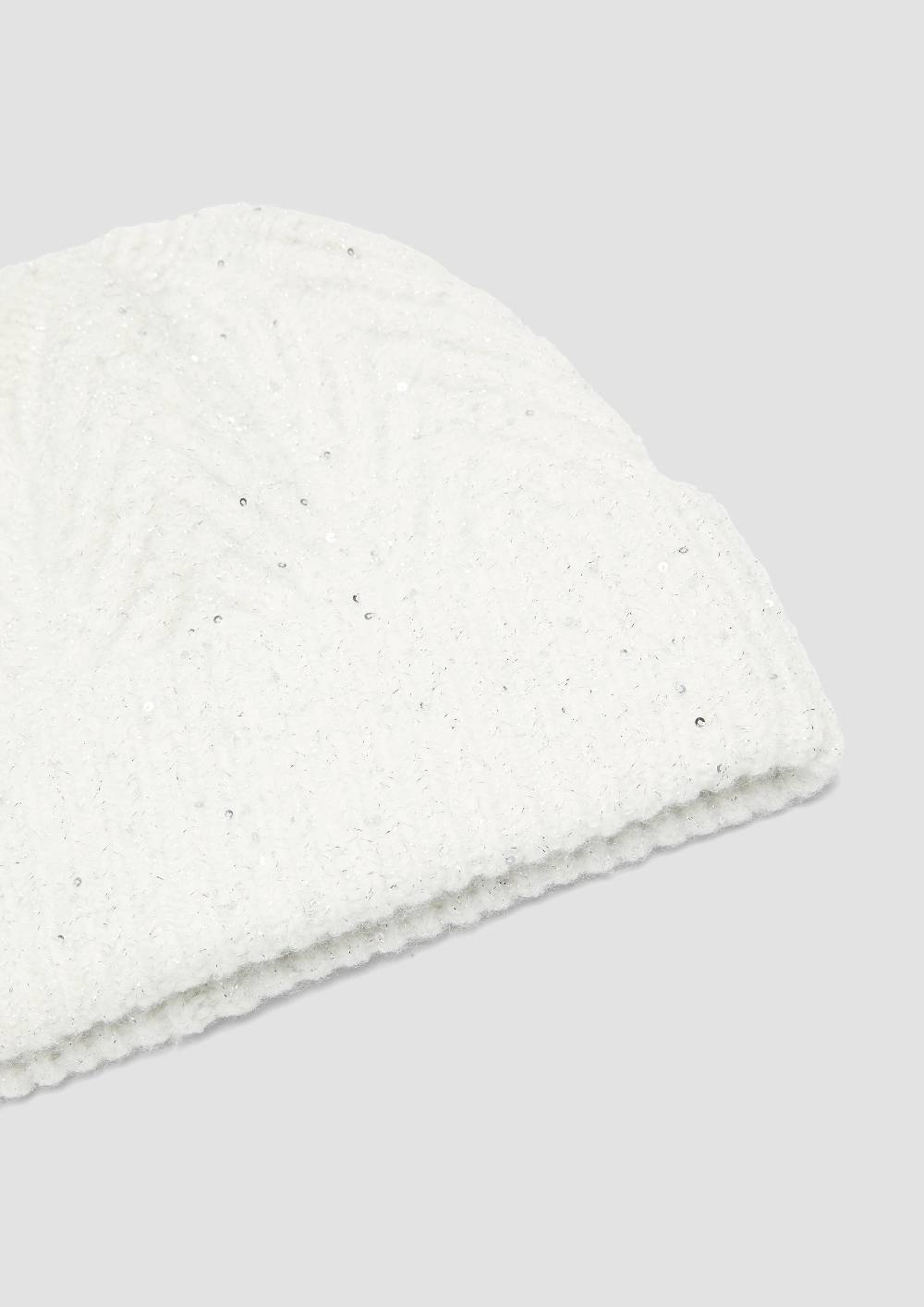 S.Oliver Strickmütze mit Glitzergarn Osterangebot