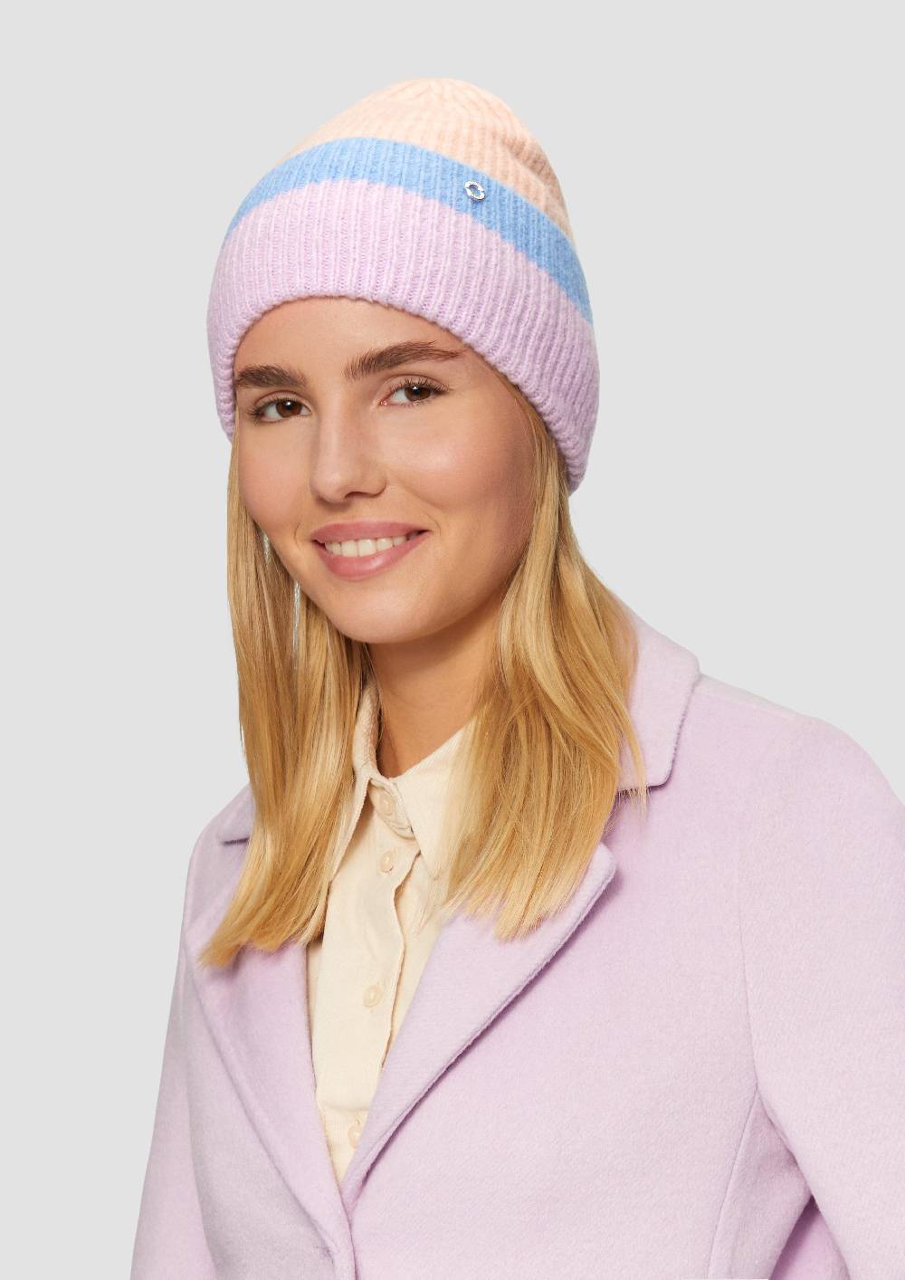 S.Oliver Strickbeanie mit Streifen JETZT KAUFEN