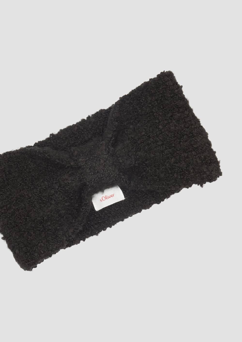 S.Oliver Gestricktes Stirnband aus Bouclé Neueste Stile