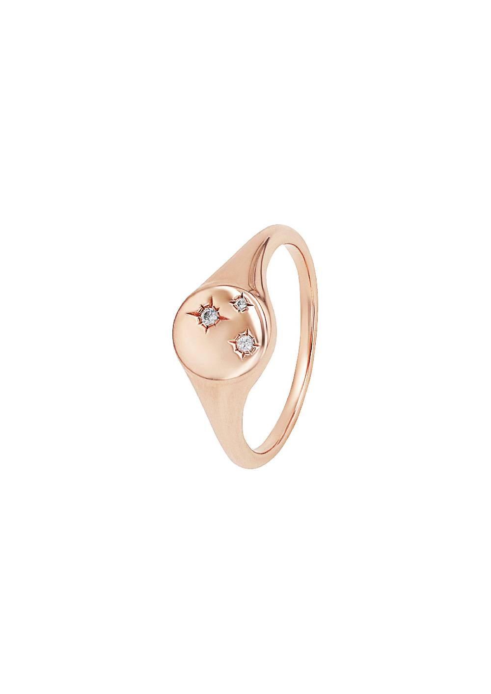 S.Oliver rosévergoldeter Silber-Ring mit Zirkonia-Steinen Riesige Rabatte