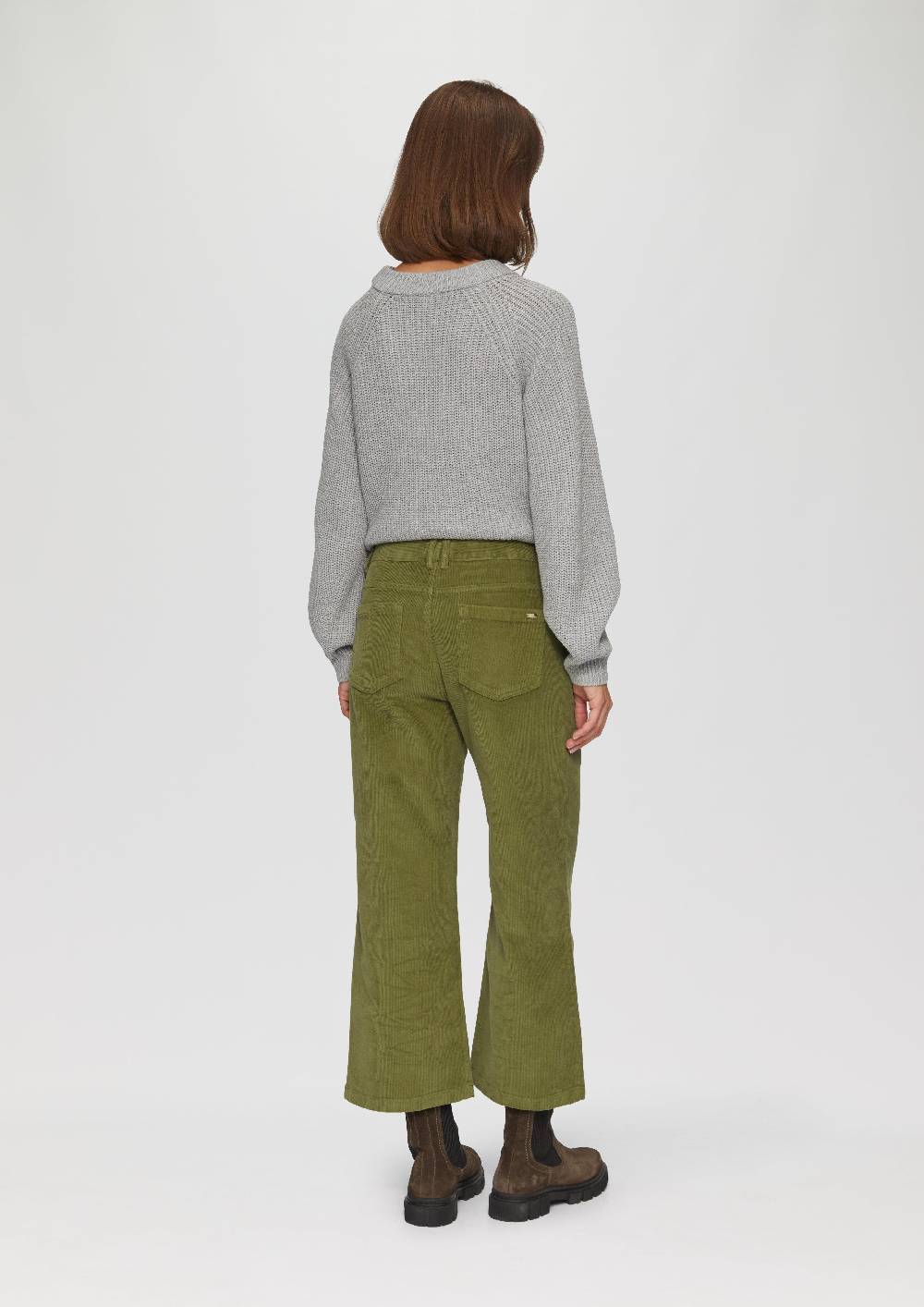 S.Oliver Elastische Culotte aus Cord Günstiger Verkauf