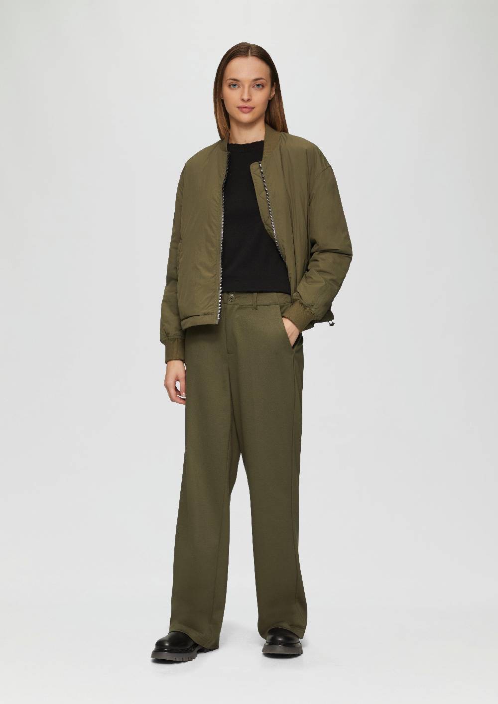 S.Oliver Langarmshirt mit Muschelkante Versandkostenfrei