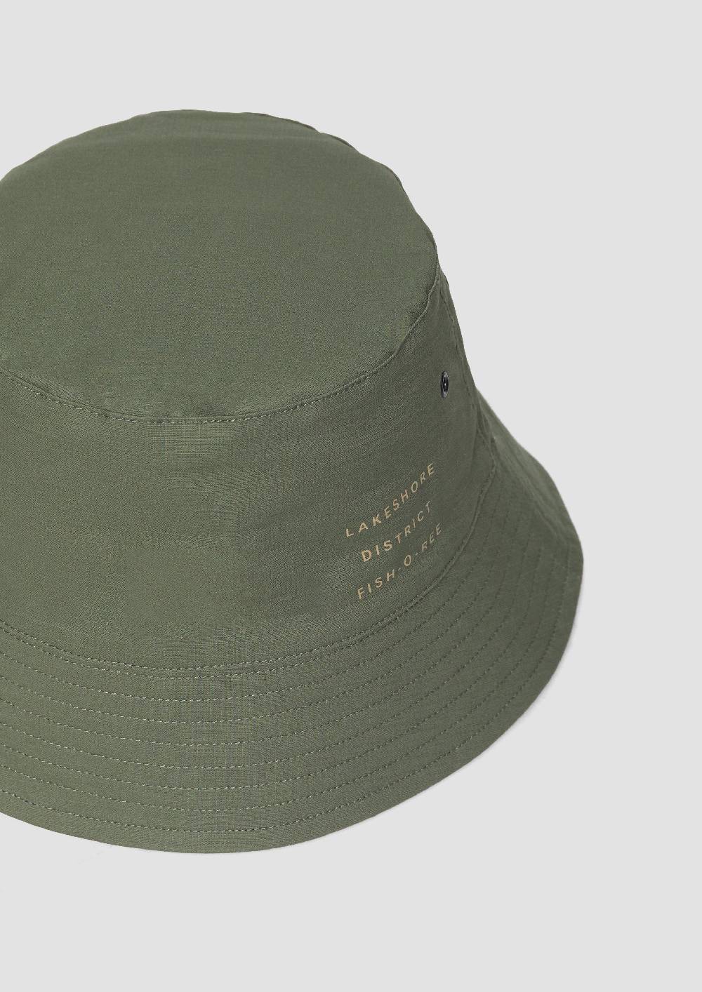 S.Oliver Bucket-Hat mit Print-Detail Preisnachlass