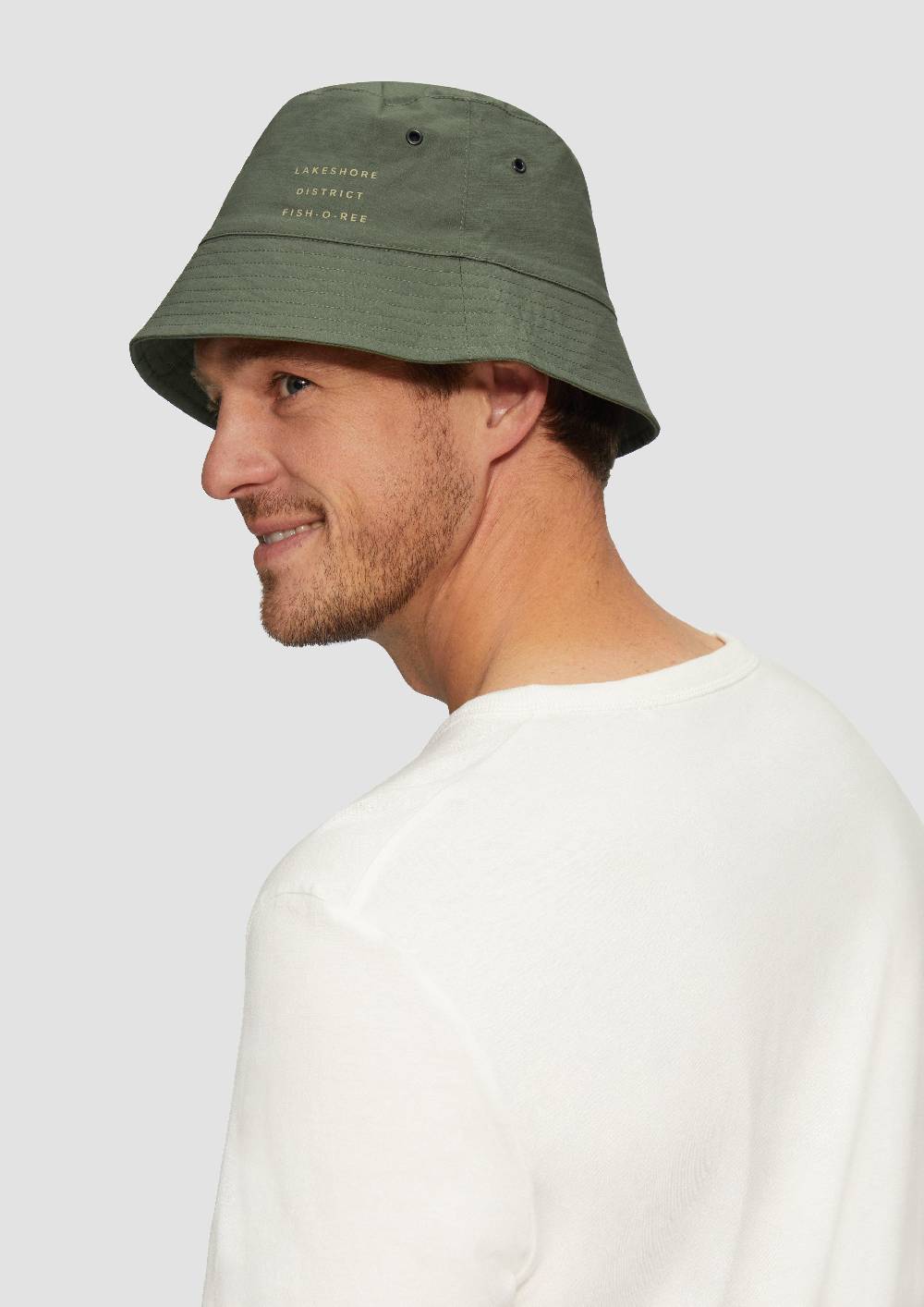 S.Oliver Bucket-Hat mit Print-Detail Preisnachlass