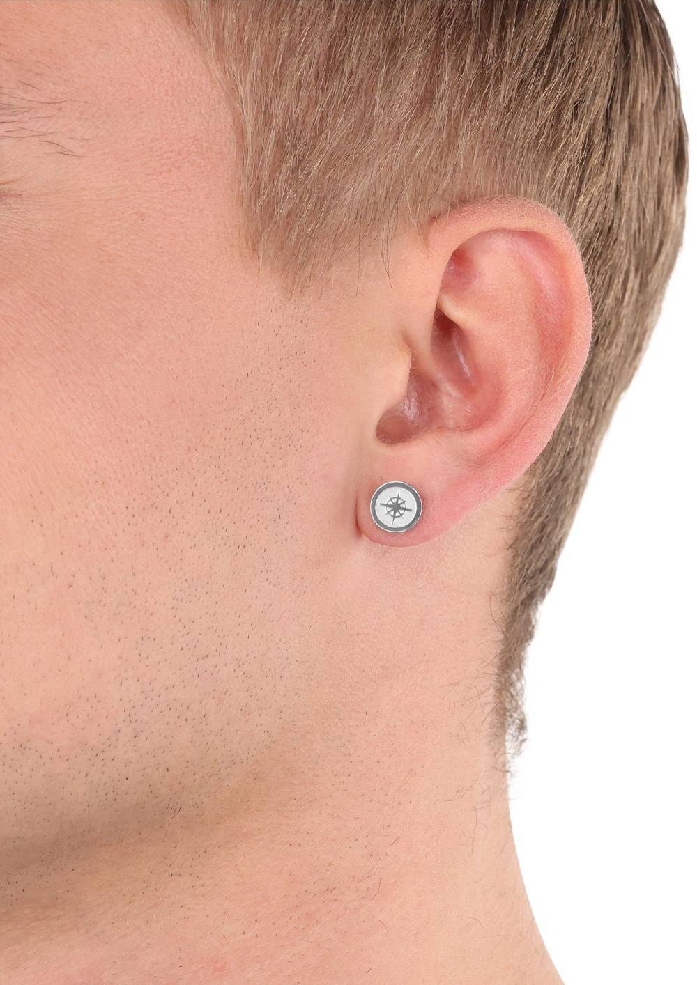 S.Oliver Single-Ohrstecker mit Kompass-Motiv Neueste Mode