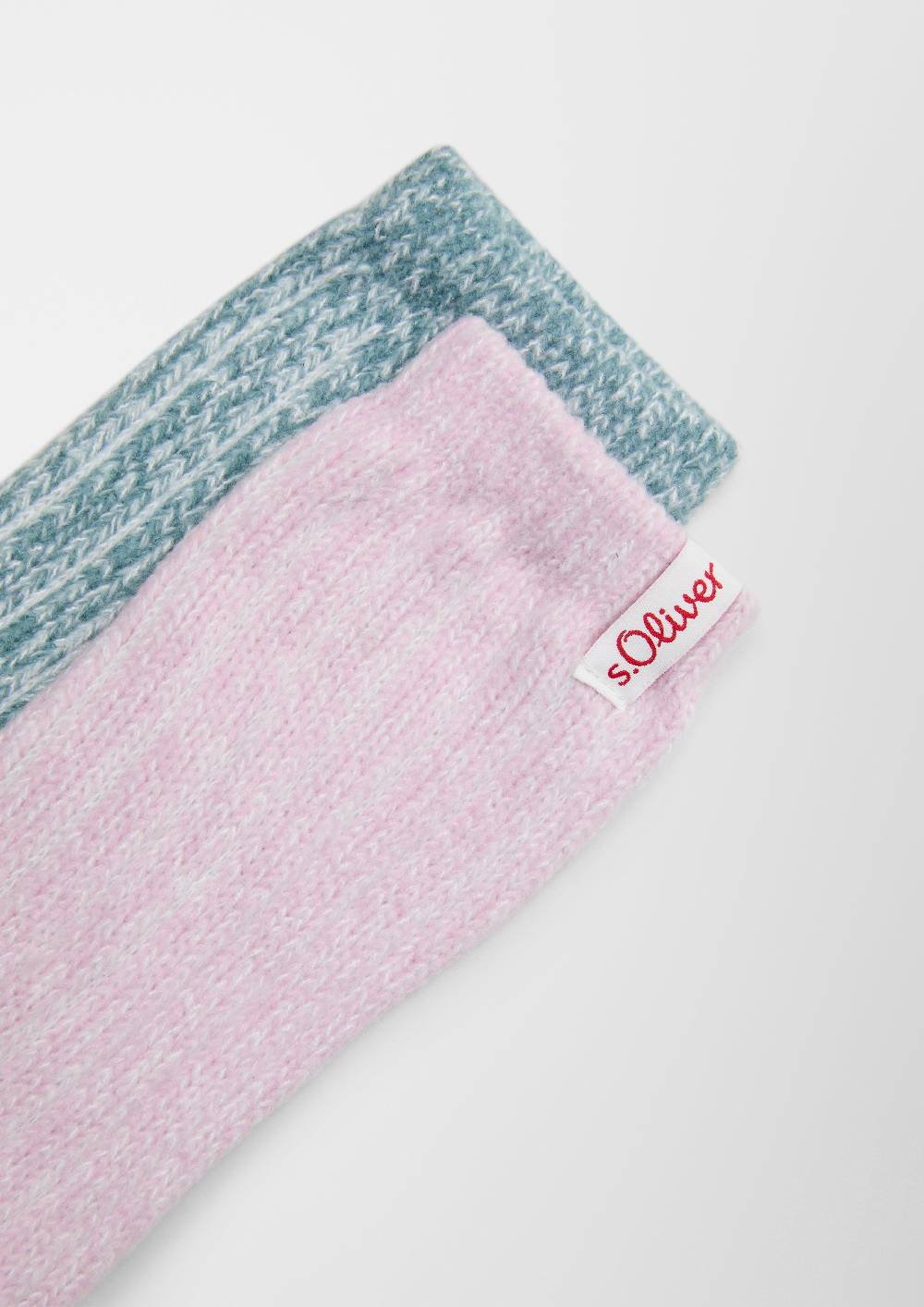 S.Oliver 2er-Pack weiche Rippstrick-Socken Nur für heute