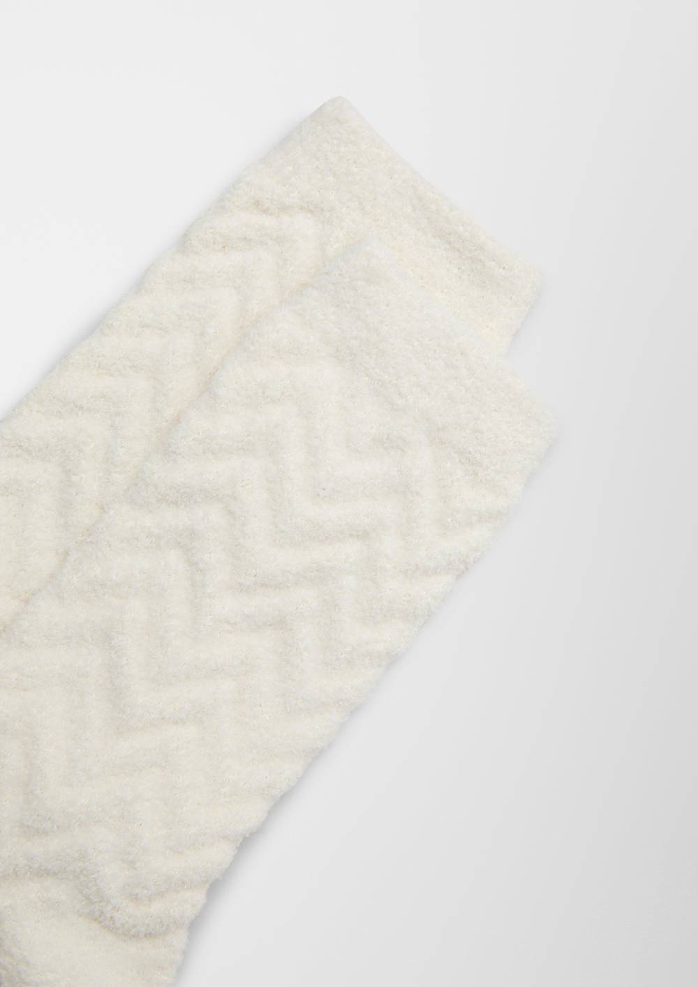 S.Oliver 2er-Pack Kuschelsocken mit Struktur Angebote