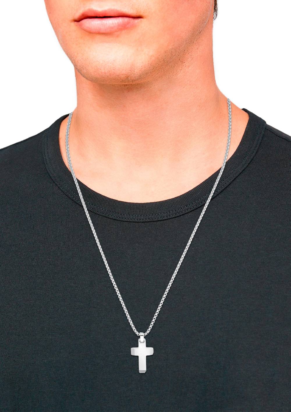 S.Oliver Halskette mit Kreuz-Anhänger Sonderangebot