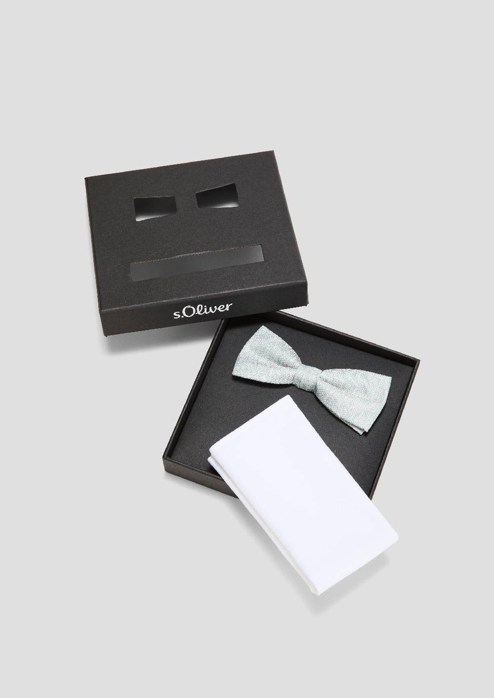 S.Oliver Accessoires-Box mit Fliege und Einstecktuch Preisnachlass