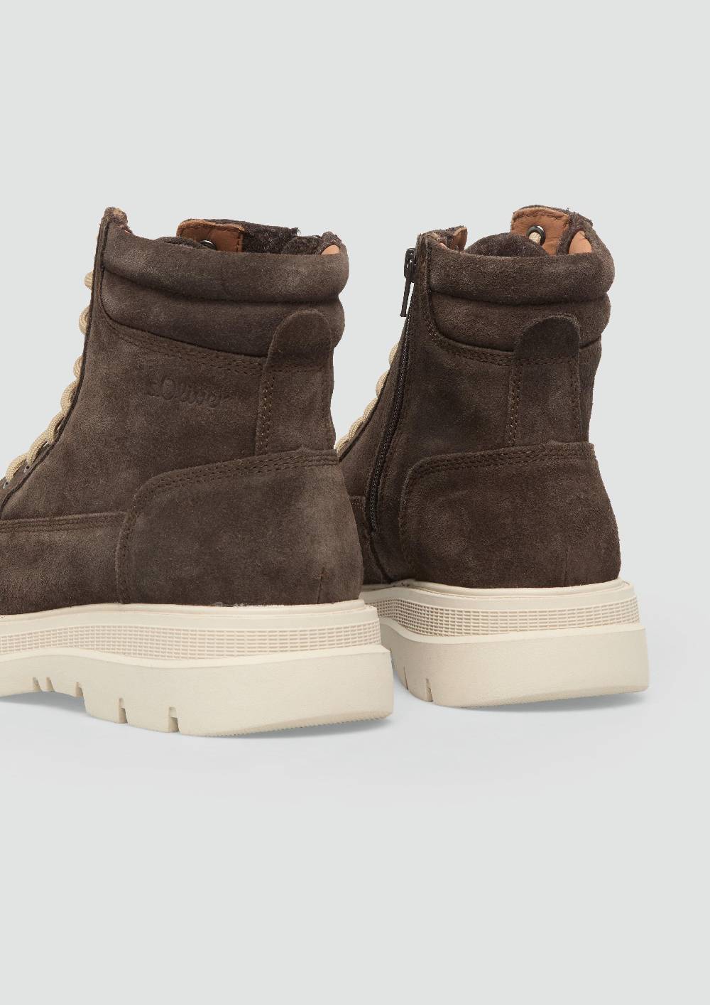 S.Oliver Gefütterte Boots aus Leder Neueste Mode