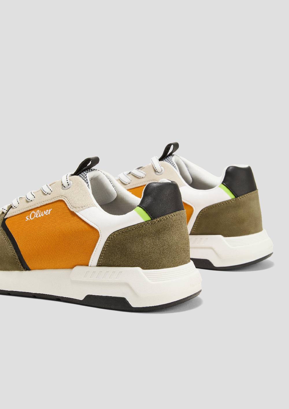 S.Oliver Schnürer in Colour-Blocking-Optik Online Outlet
