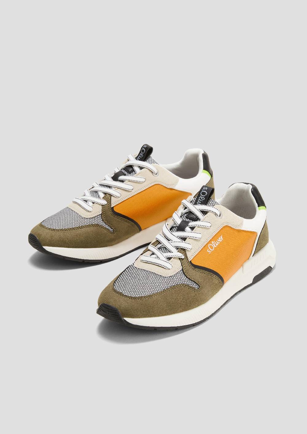 S.Oliver Schnürer in Colour-Blocking-Optik Online Outlet