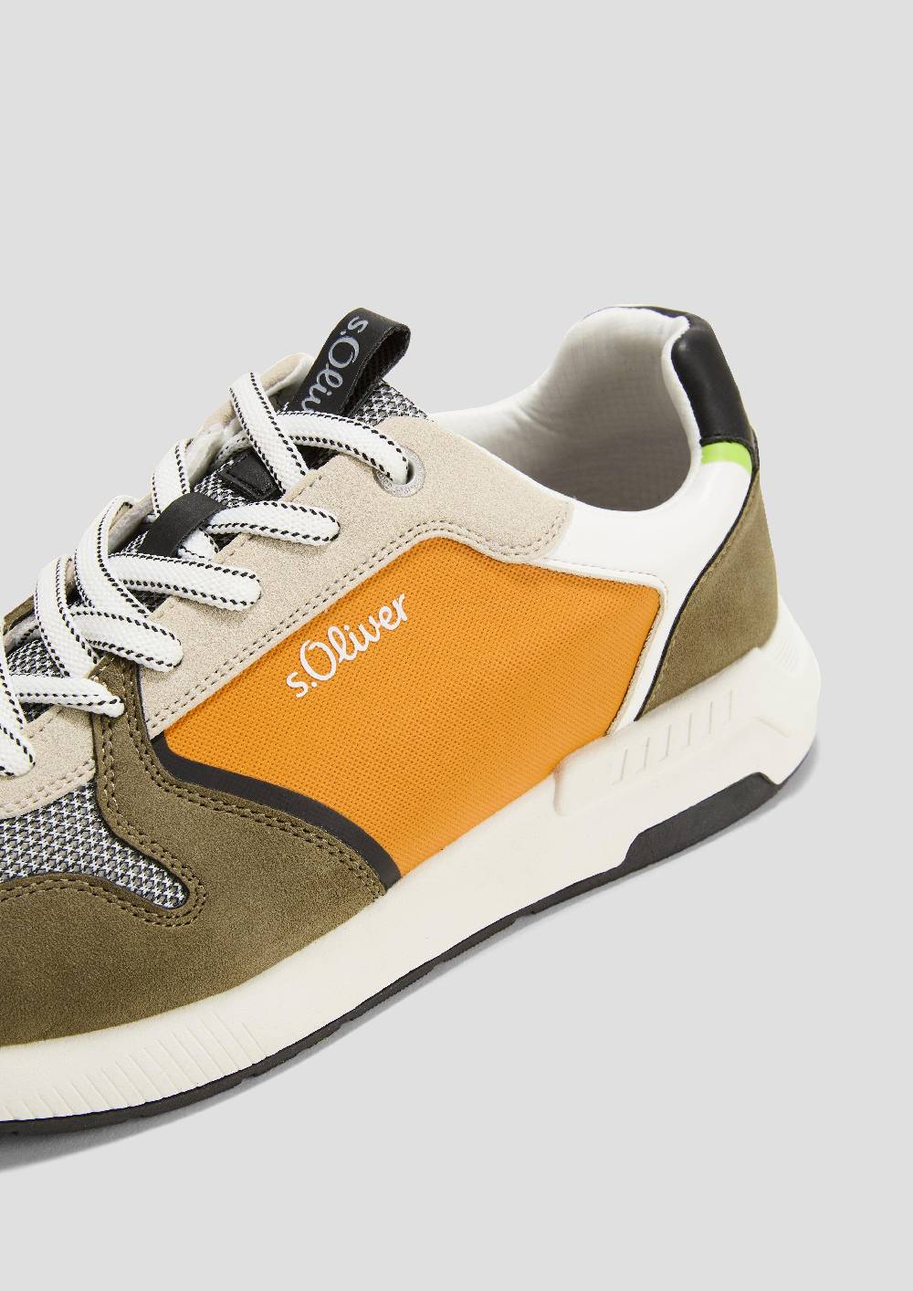 S.Oliver Schnürer in Colour-Blocking-Optik Online Outlet