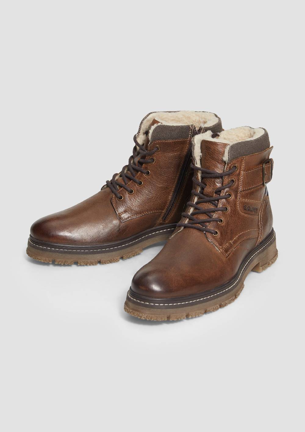 S.Oliver Stiefel aus Leder Tiefpreis