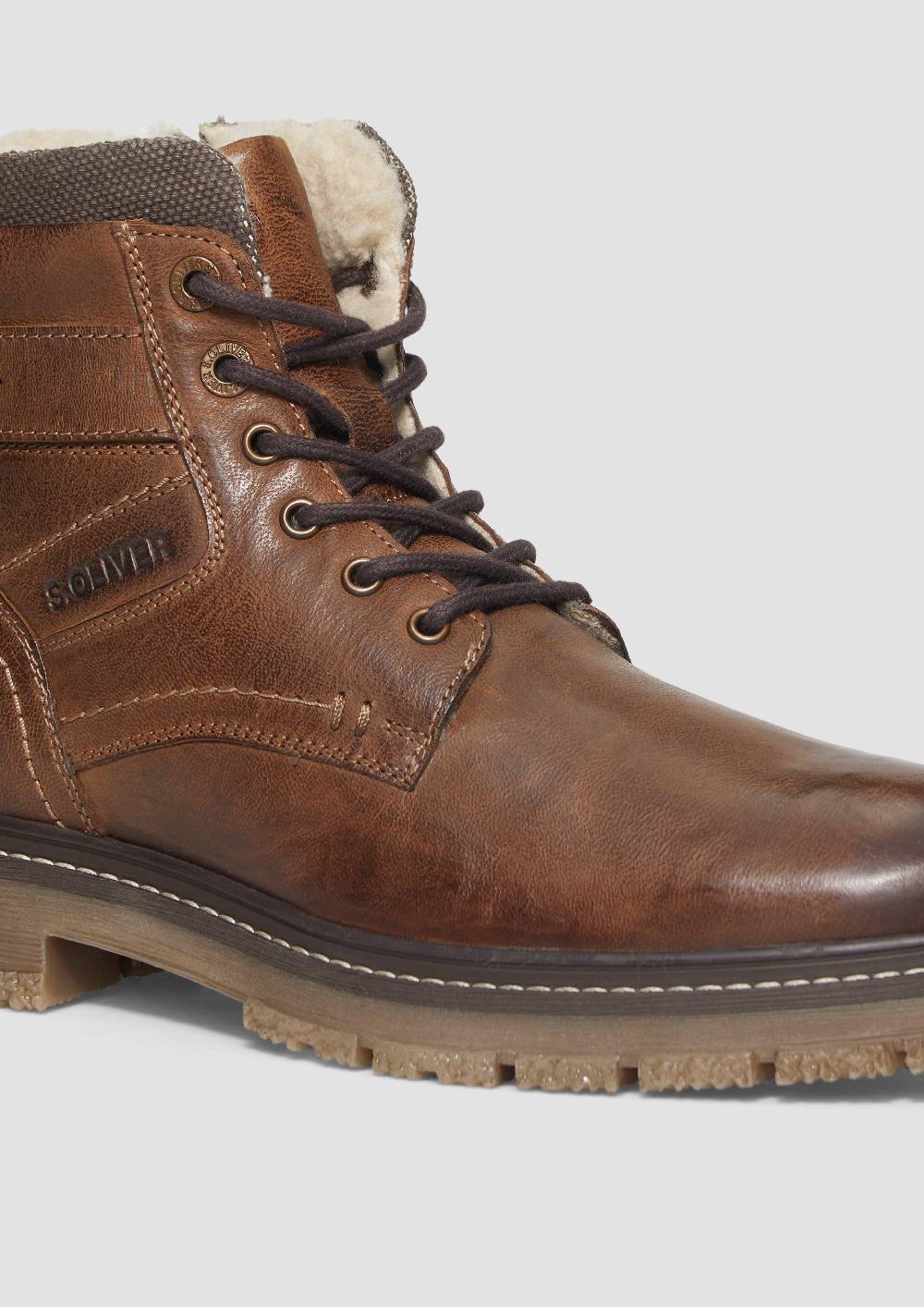 S.Oliver Stiefel aus Leder Tiefpreis