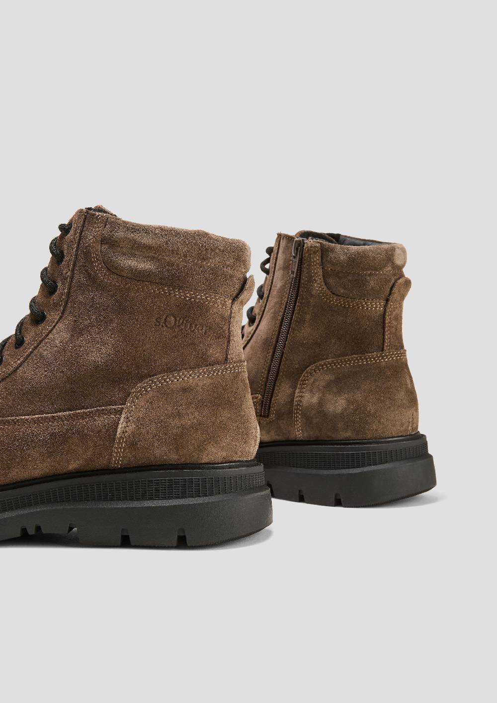 S.Oliver Gefütterte Boots aus Leder JETZT KAUFEN