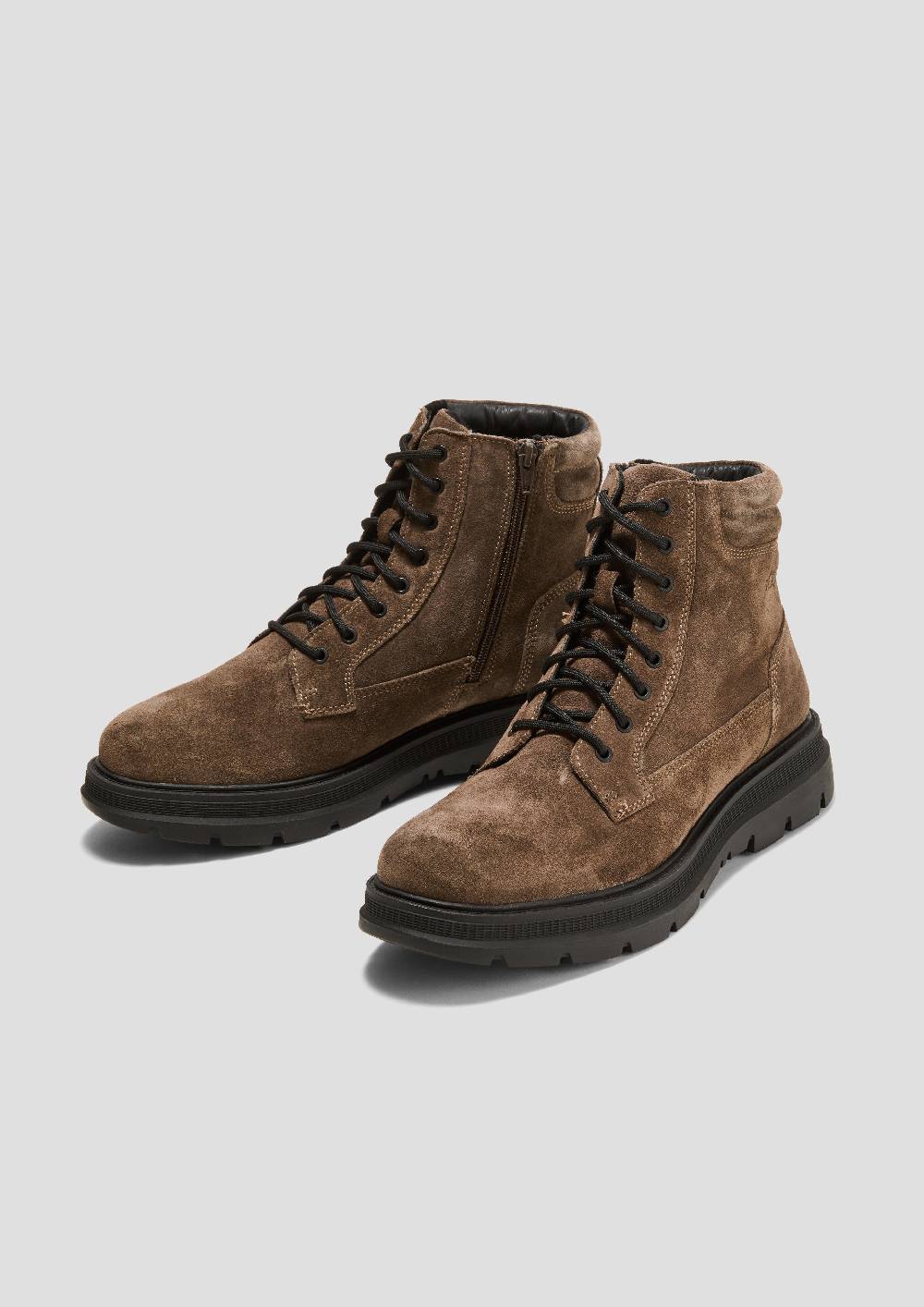 S.Oliver Gefütterte Boots aus Leder JETZT KAUFEN
