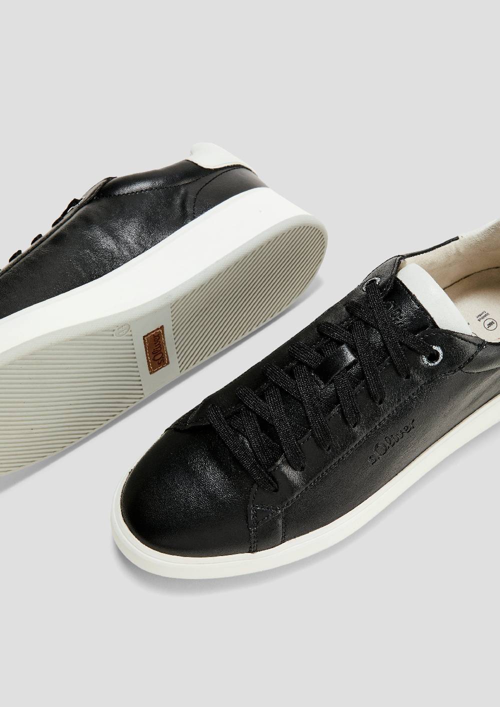 S.Oliver Sneaker in Leder-Optik Bis zu 55% Rabatt