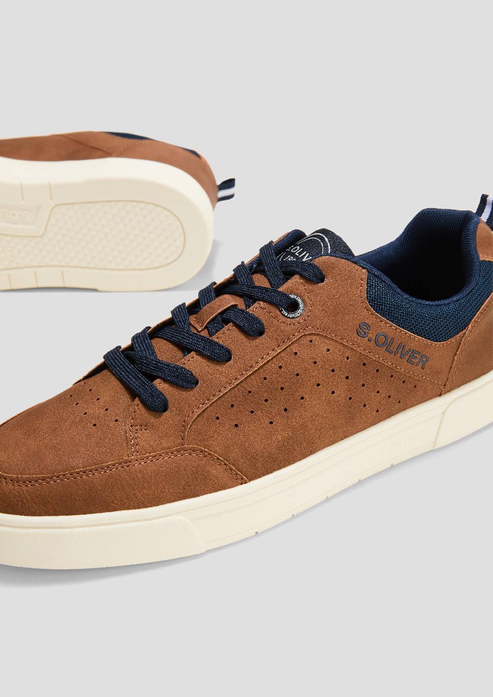 S.Oliver Cleane Sneaker mit Cut-out-Details Super Rabatt