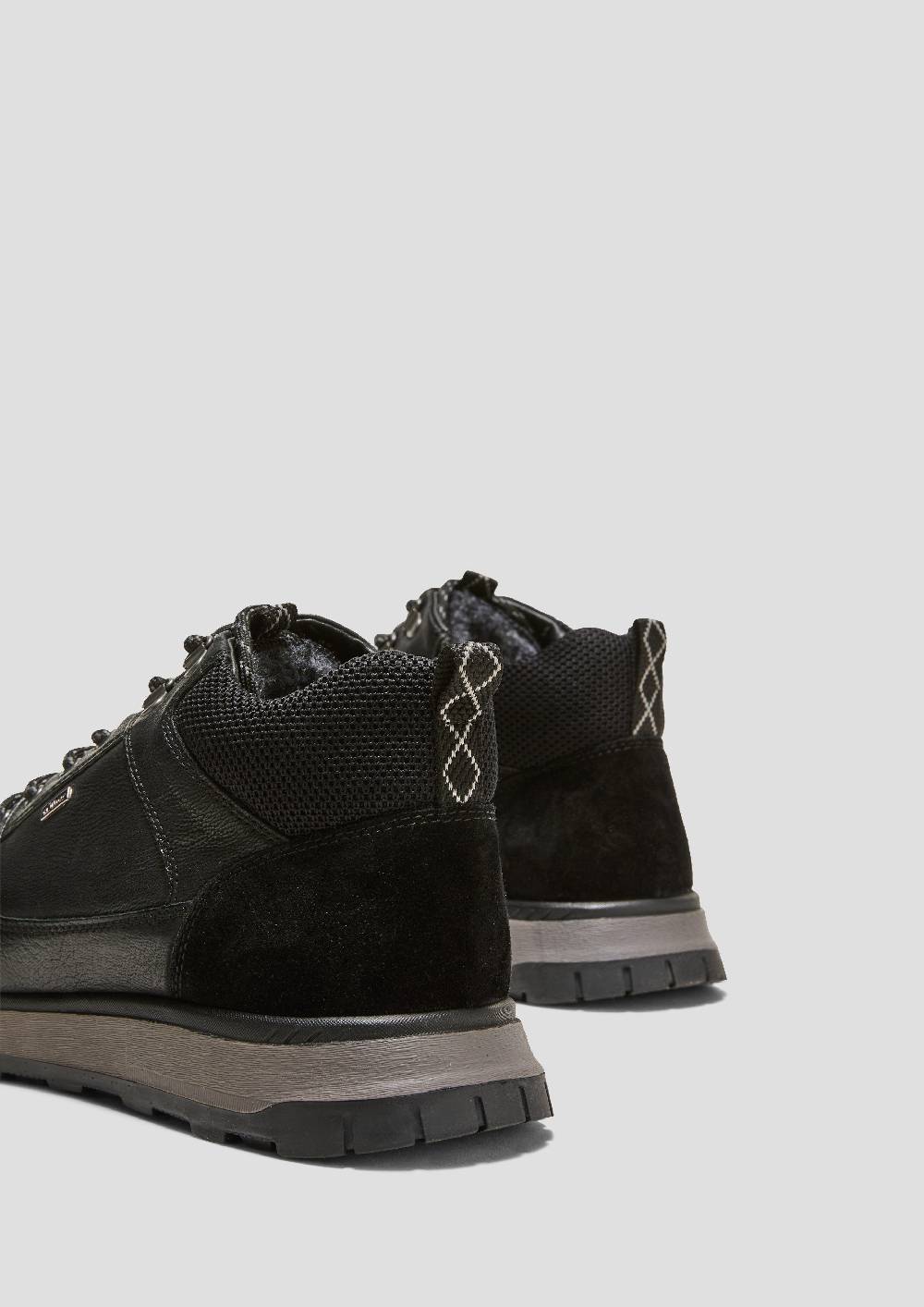 S.Oliver Echtleder-Stiefel in Sneaker-Optik Riesige Rabatte