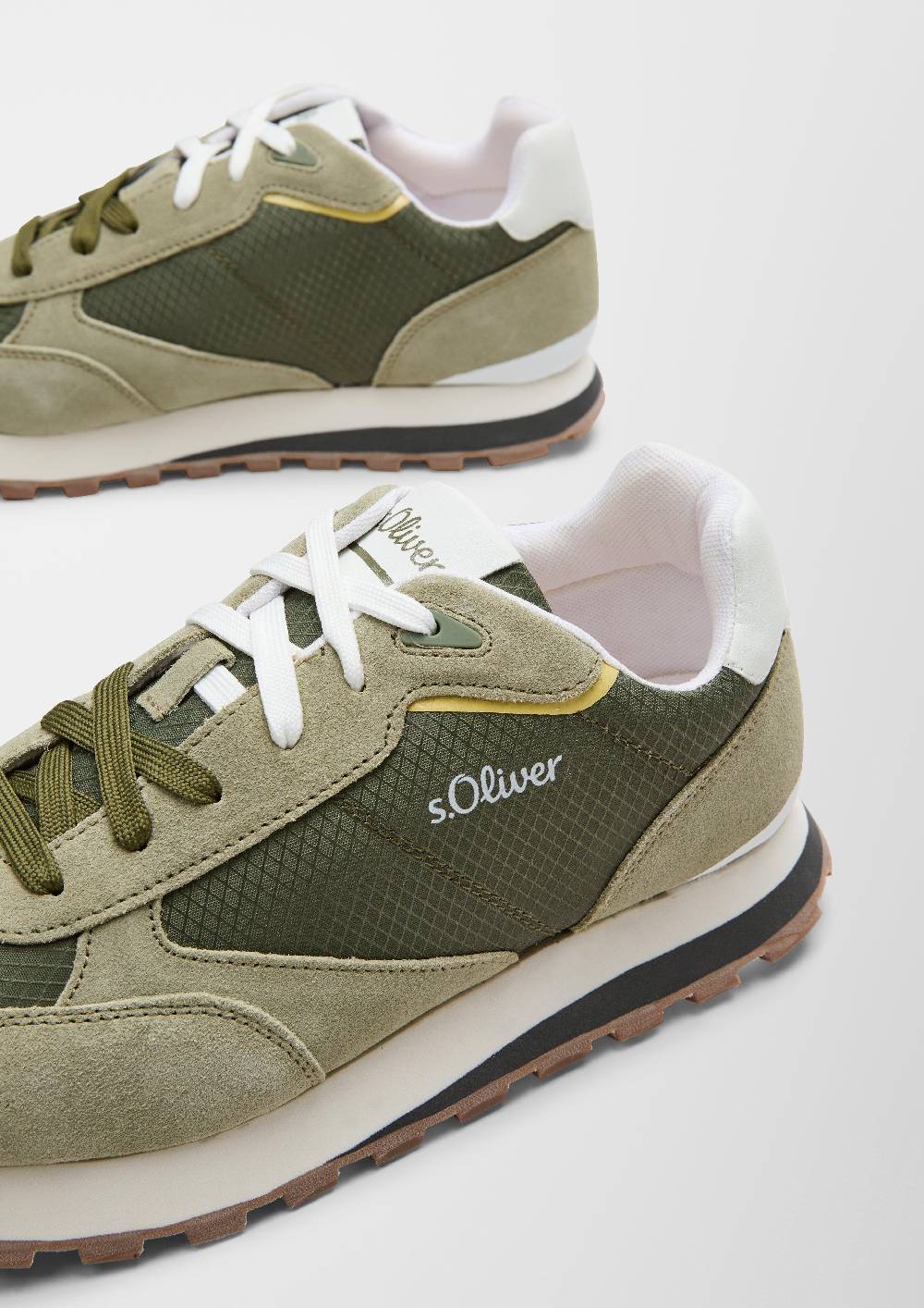 S.Oliver Sneaker aus Ledermix Im Verkauf